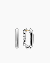 DY Madison® Smooth Hoop Earrings in Sterling Silver, 24.3mm