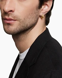 Armoury® Hoop Earring in 18K Yellow Gold, 14mm
