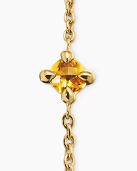 Chatelaine® Teen Bracelet in 18K Yellow Gold with Citrine, 4mm
