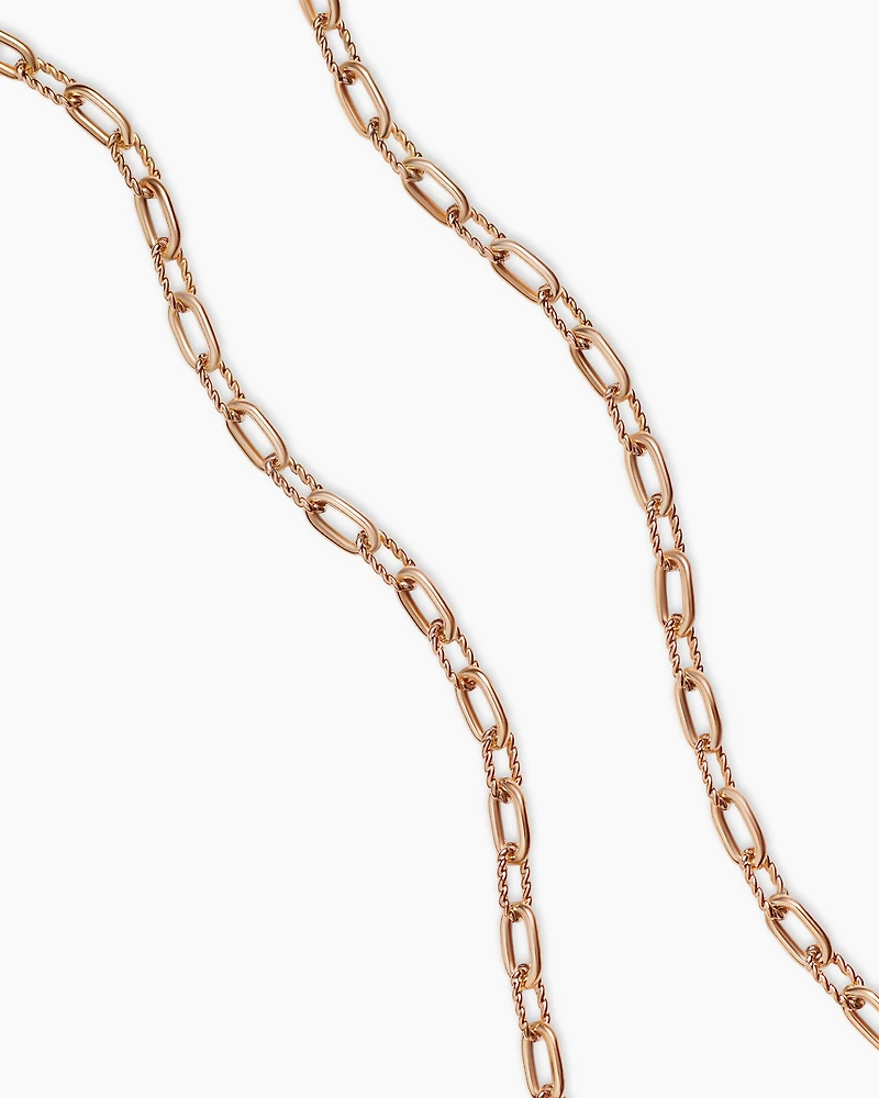 DY Madison® Chain Necklace with 18K Rose Gold