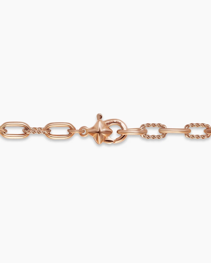 DY Madison® Chain Necklace with 18K Rose Gold