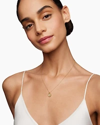Cable Collectibles Rainbow Necklace in 18K Yellow Gold with Pavé, 11mm