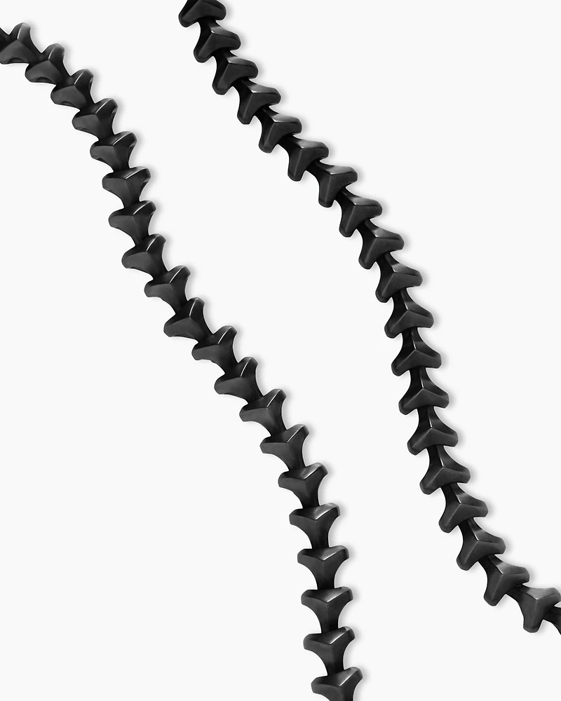 Armory® Necklace in Black Titanium, 9.5mm