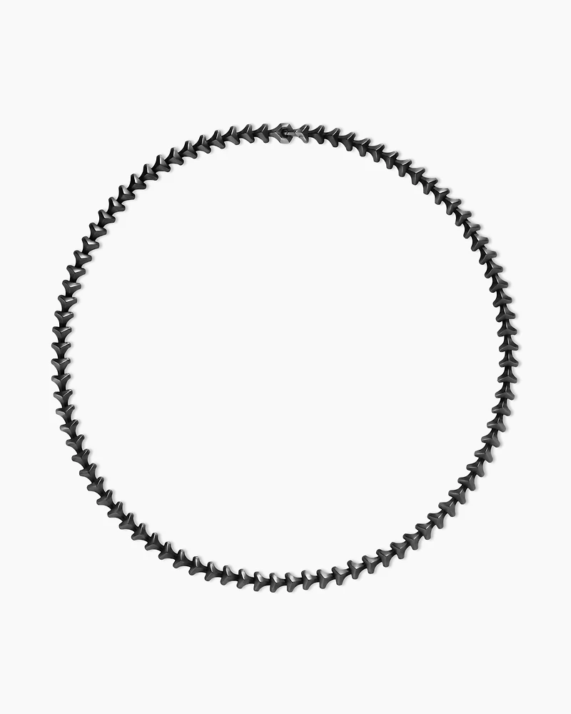 Armory® Necklace in Black Titanium, 9.5mm