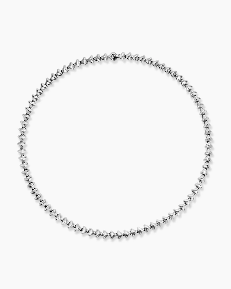 Armory® Necklace Sterling Silver, 9.5mm