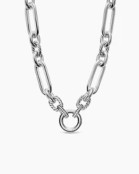 Lexington Chain Necklace with Diamonds, 9.8mm