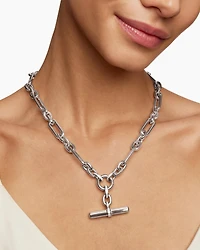 Lexington Chain Necklace with Diamonds, 9.8mm