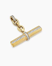 Lexington Chain Necklace 18K Yellow Gold with Diamonds, 4.5mm
