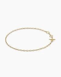 DY Madison® Three Ring Chain Necklace 18K Yellow Gold