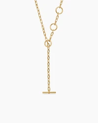 DY Madison® Three Ring Chain Necklace 18K Yellow Gold