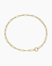 DY Madison® Elongated Chain Necklace in 18K Yellow Gold, 5mm