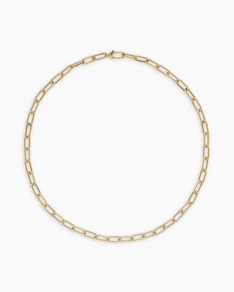 DY Madison® Chain Necklace 18K Yellow Gold