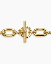 DY Madison® Toggle Necklace in 18K Yellow Gold, 13.5mm