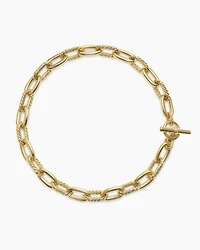 DY Madison® Toggle Necklace in 18K Yellow Gold, 13.5mm
