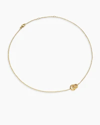 Sculpted Cable Chain Necklace in 18K Yellow Gold, 9mm