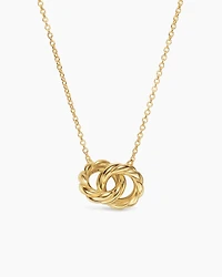 Sculpted Cable Chain Necklace in 18K Yellow Gold, 9mm
