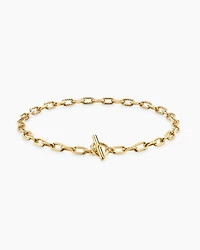 DY Madison® Toggle Chain Necklace 18K Yellow Gold, 8.5mm
