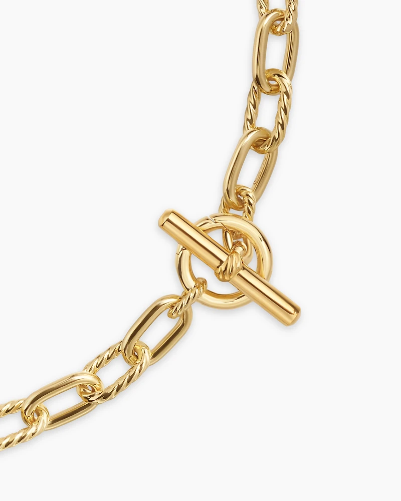 DY Madison® Toggle Chain Necklace 18K Yellow Gold, 8.5mm