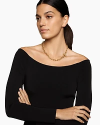 DY Madison® Toggle Chain Necklace 18K Yellow Gold, 8.5mm