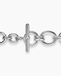 DY Mercer® Chain Necklace Sterling Silver with Diamonds, 8mm