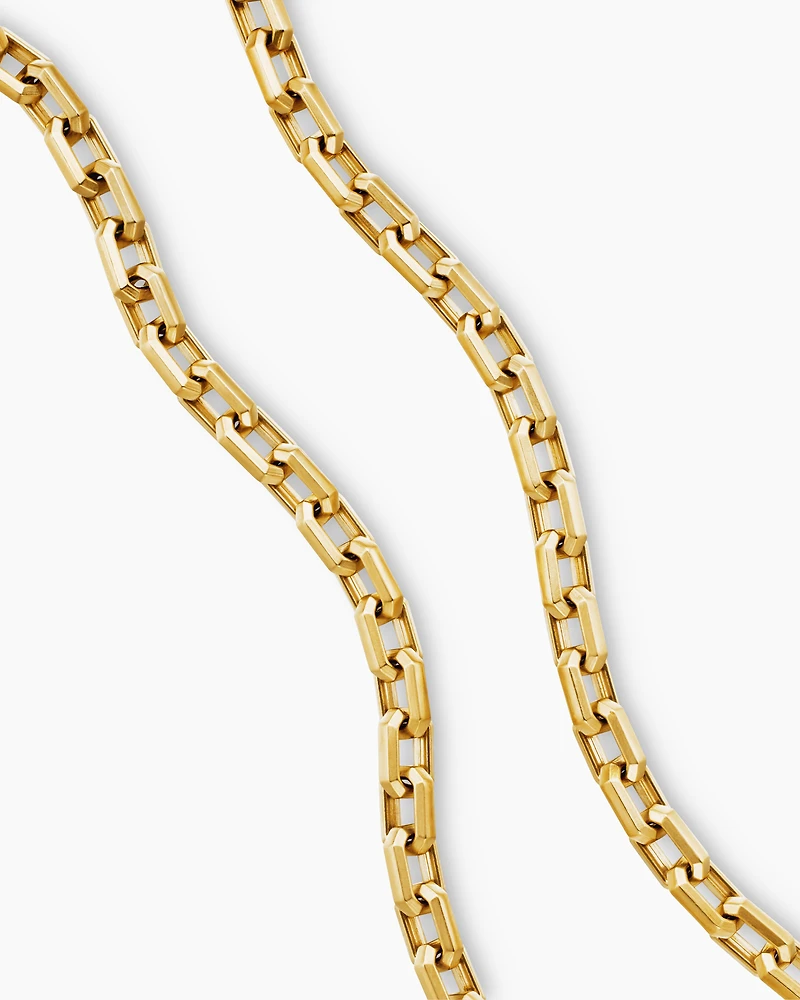 Streamline® Heirloom Chain Link Necklace in 18K Yellow Gold, 5.5mm