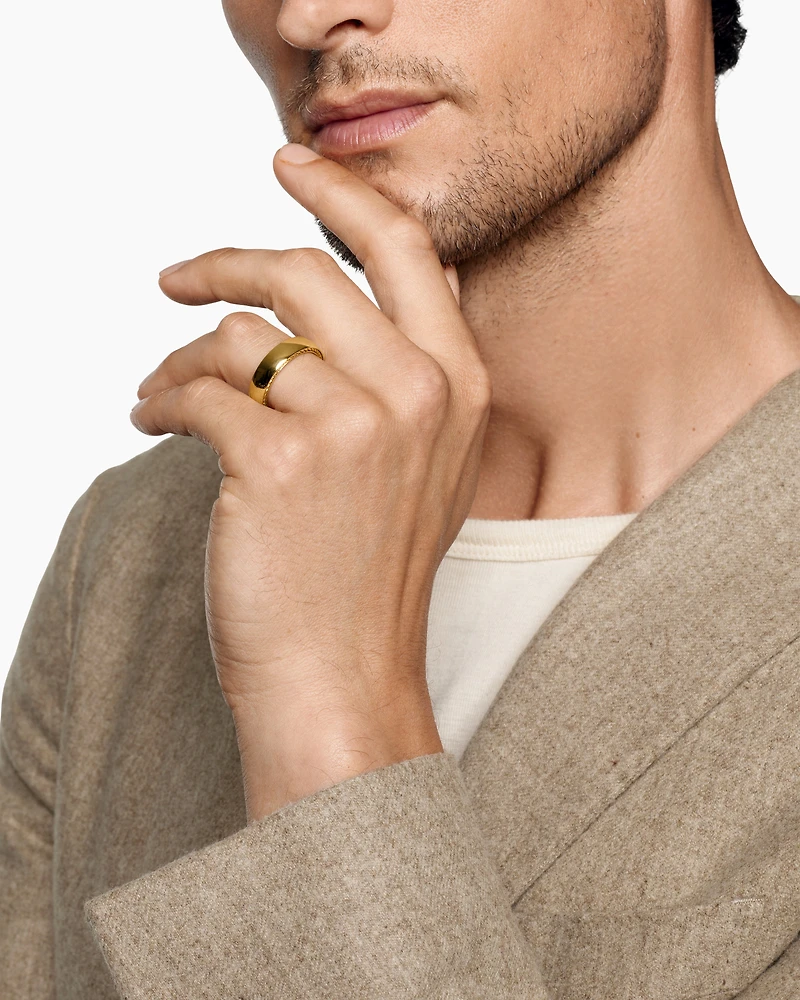 Streamline® Band Ring 18K Yellow Gold