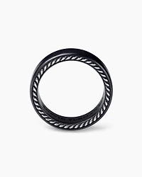 Streamline® Band Ring Black Titanium
