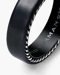 Streamline® Band Ring Black Titanium