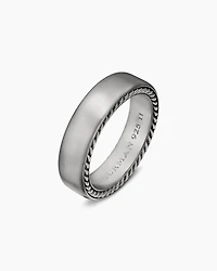 Streamline® Band Ring Grey Titanium