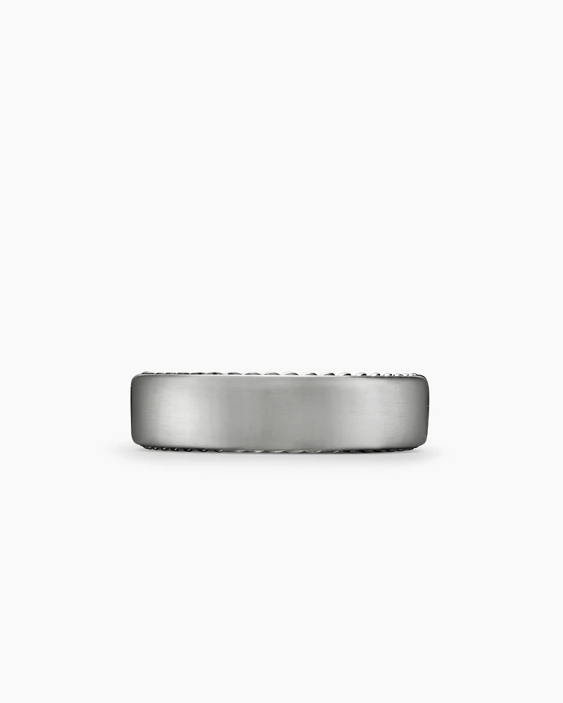 Streamline® Band Ring Grey Titanium