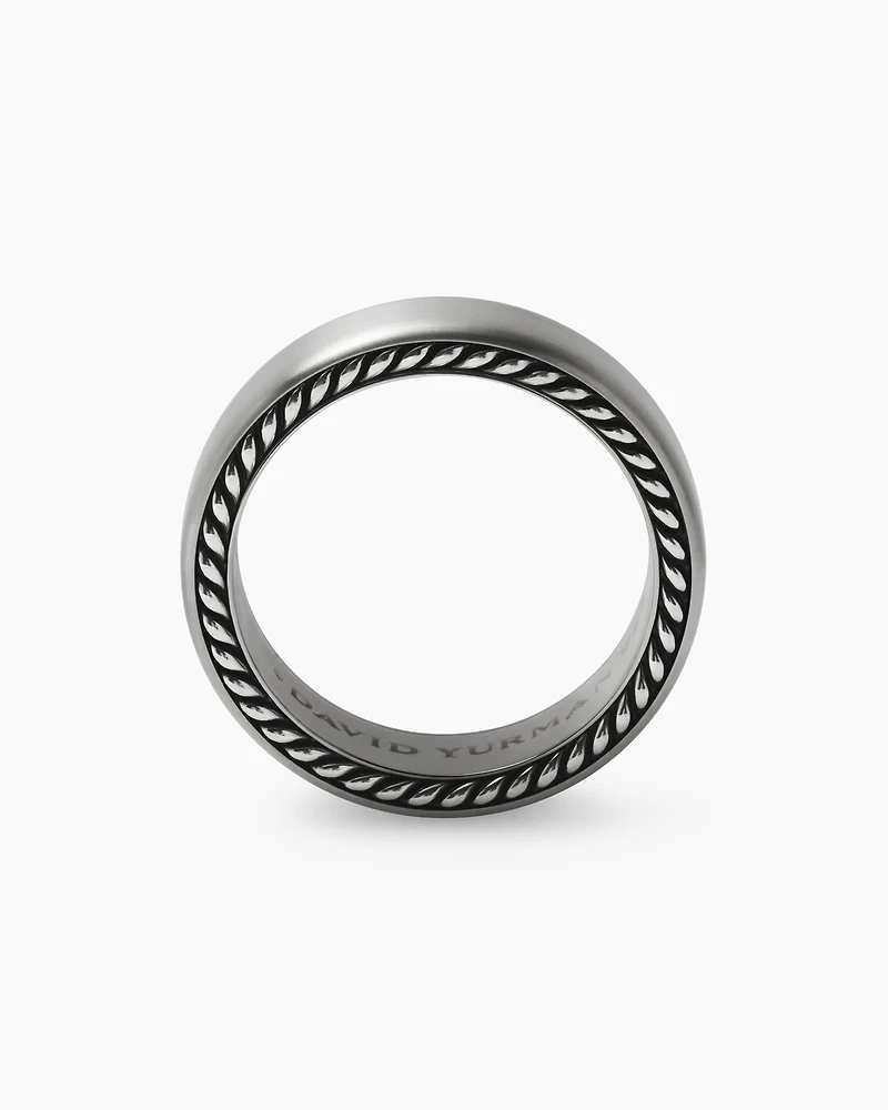 Streamline® Band Ring Grey Titanium