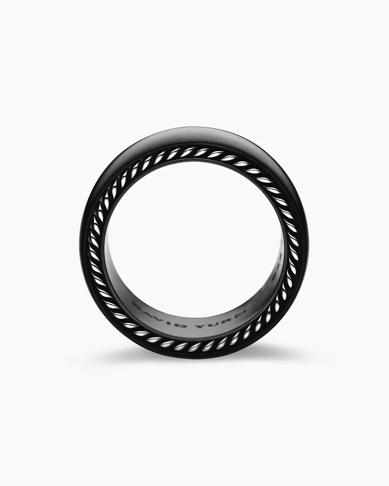 Streamline® Band Ring Black Titanium