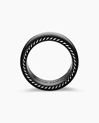 Streamline® Band Ring Black Titanium