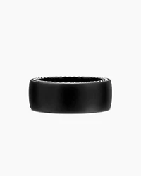 Streamline® Band Ring Black Titanium