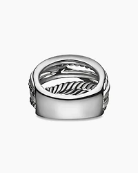 Crossover Ring Sterling Silver