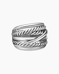 Crossover Ring Sterling Silver