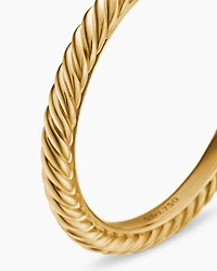 Cable Collectibles® Stack Ring 18K Yellow Gold, 2mm