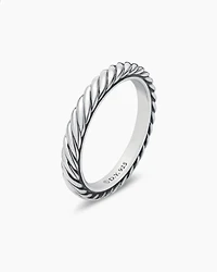 Cable Collectibles® Stack Ring Sterling Silver, 3mm