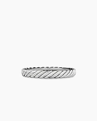 Cable Collectibles® Stack Ring Sterling Silver, 3mm