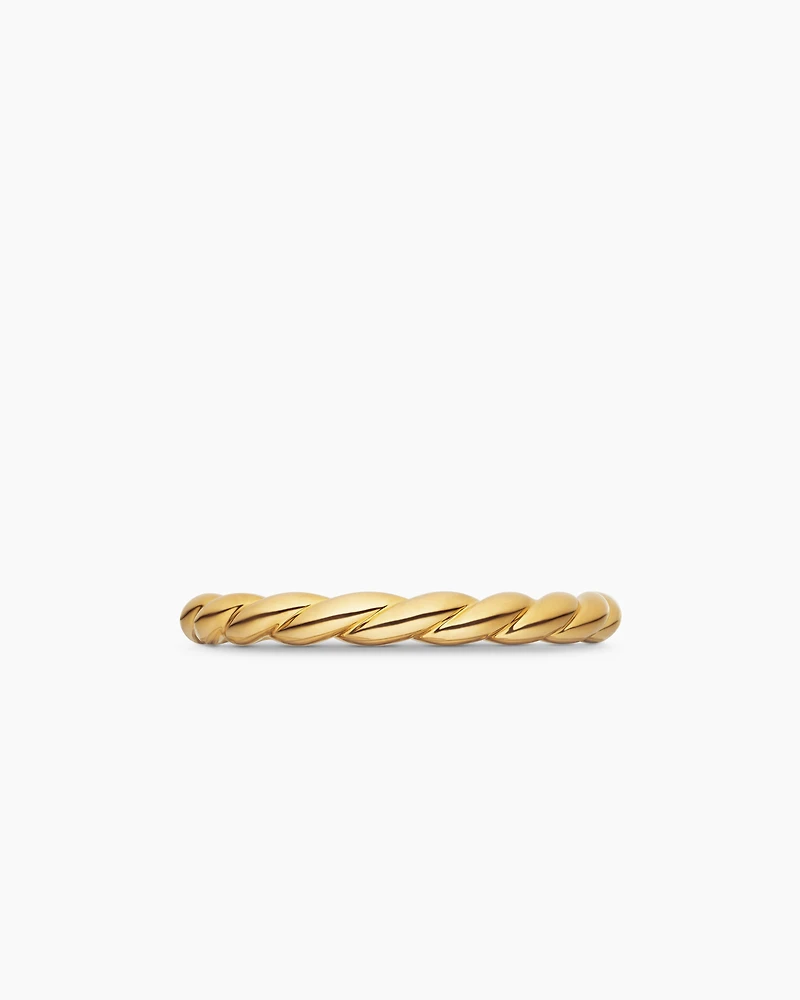 Petite Band Ring 18K Yellow Gold, 2.8mm