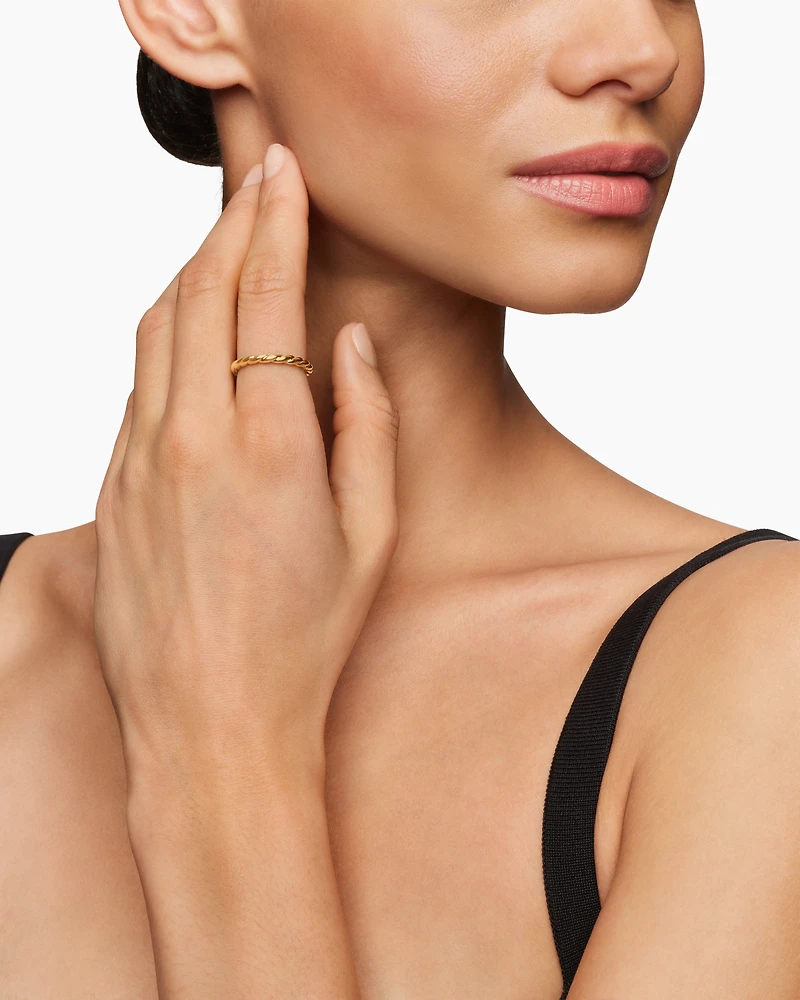 Petite Band Ring 18K Yellow Gold, 2.8mm