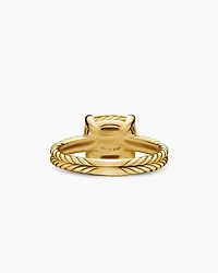Chatelaine® Ring 18K Yellow Gold with Pavé Diamonds, 11mm
