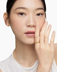 Renaissance Ring 18K Yellow Gold with Diamonds, 2.3mm