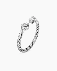Renaissance Ring 18K White Gold with Diamonds, 2.3mm