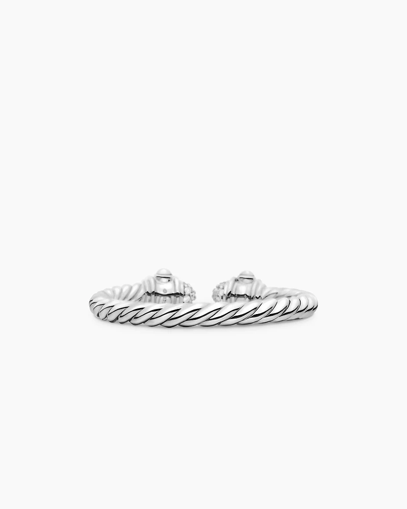 Renaissance Ring 18K White Gold with Diamonds, 2.3mm