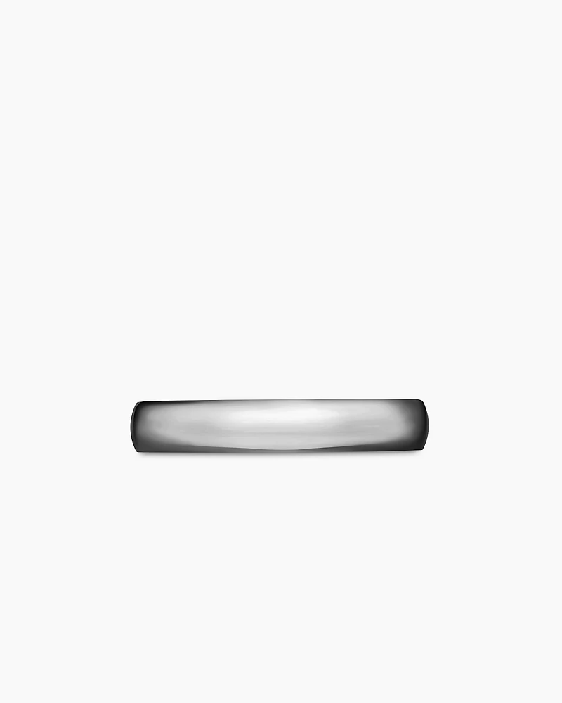 DY Classic Band Ring Grey Titanium, 4mm