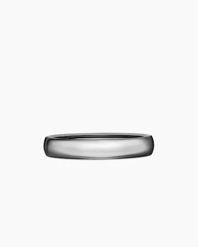 DY Classic Band Ring Grey Titanium, 4mm