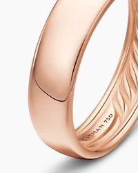DY Classic Band Ring in 18K Rose Gold