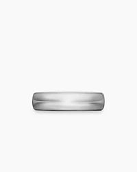 DY Classic Band Ring 18K White Gold