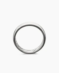 DY Classic Band Ring 18K White Gold